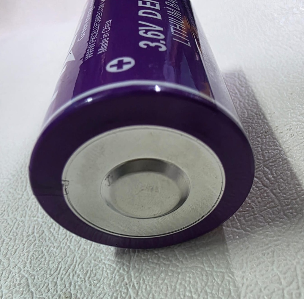 Batería PKCELL Li-SOCl2 3.6V Tamaño D -19000mAh