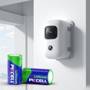 Pila de Litio PKCELL 3V CR123A-1B - Blíster x 1 Und.