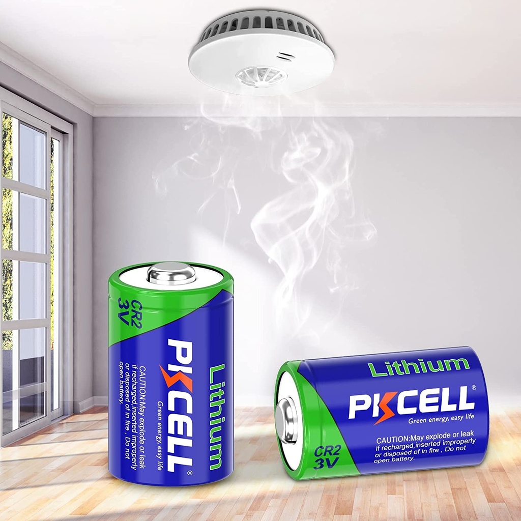 Pila de Litio PKCELL 3V CR2-1B - Blíster x 1 Und.