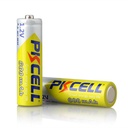 Pila Recargable PKCELL 1.2V AA 600mAh Ni-MH - Blíster x 4 Und. |AA600-4B|