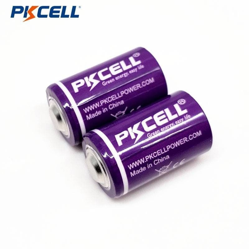 Batería PKCELL Li-SOCl2 3.6V 1/2AA (ER14250) - Ultra Larga Vida (1200mAh Tipo Energía)