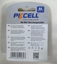 Pila Recargable PKCELL 1.2V AA 1300mAh Ni-MH - Blíster x 2 Und. |NI-MH AA1300-2B|