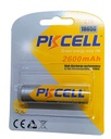 PILA DE LITIO RECARGABLE 18650 3.7V 2600mAh 