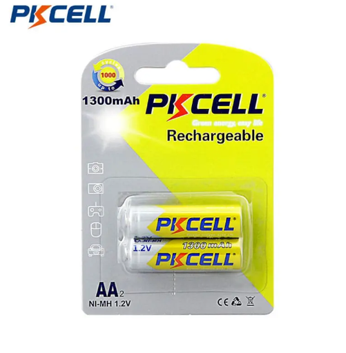 [NI-MH AA1300-2B] PILA RECARGABLE 1.2V AA 1300mAh Ni-MH |NI-MH AA1300-2B|