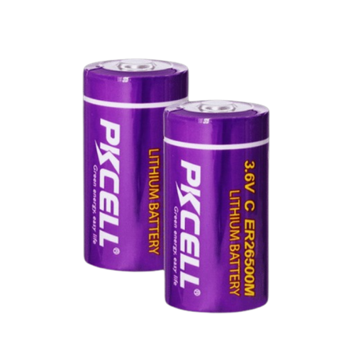 [ER26500] Batería PKCELL Li-SOCl2 3.6V Tamaño C - 9000mAh