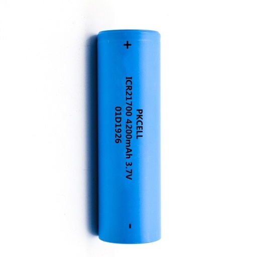 [ICR21700 3000mAh 10C] Celda PKCELL ICR21700 3000mAh Li-ion alta descarga (10C)